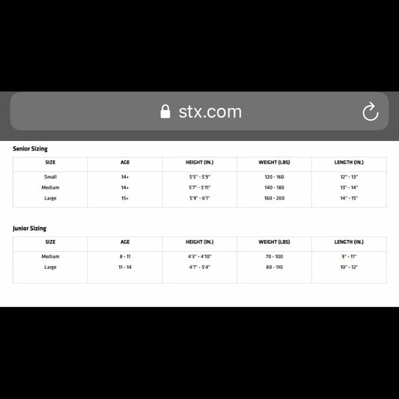 STX Stallion HPR1.1 Hockey Elbow Pads Senior Small - Picture 4 of 7